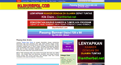 Desktop Screenshot of iklanjempol.com
